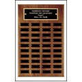 P15 Perpetual Plaque with 40 Black Brass Plates